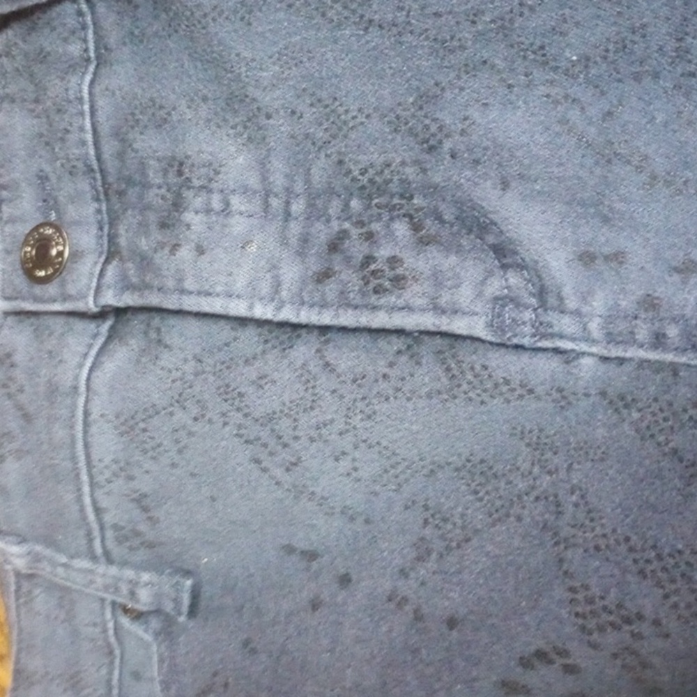 Chico's Navy With Splashs Of Black Jeans - Picture 12 of 13